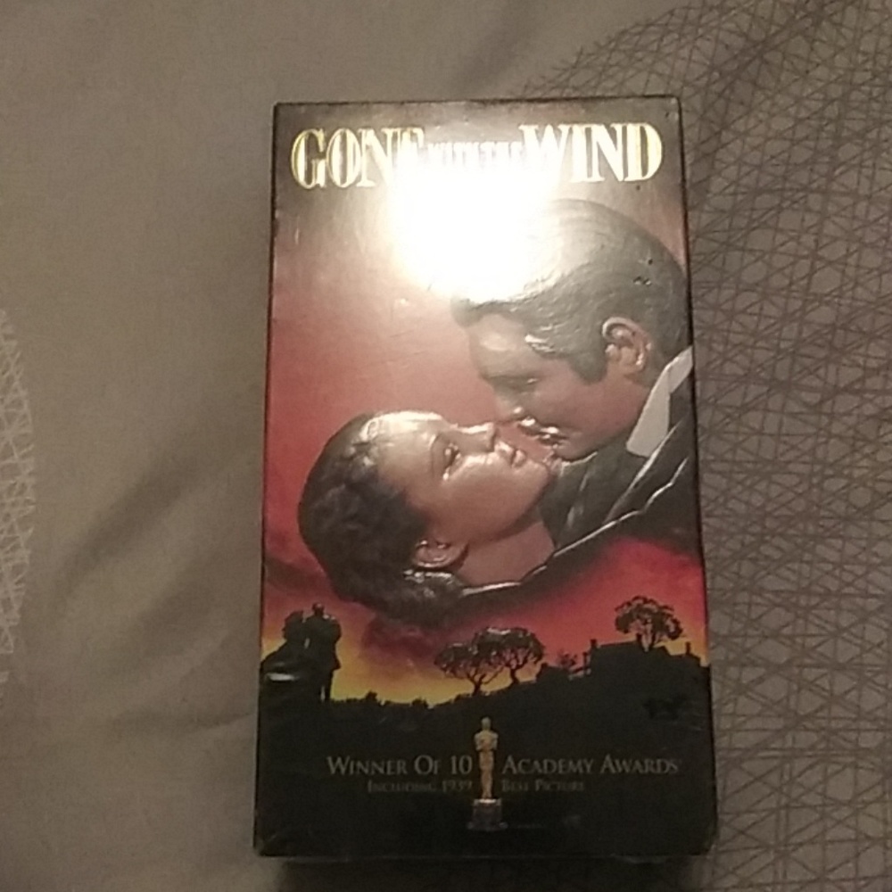Gone with the wind VHS tape